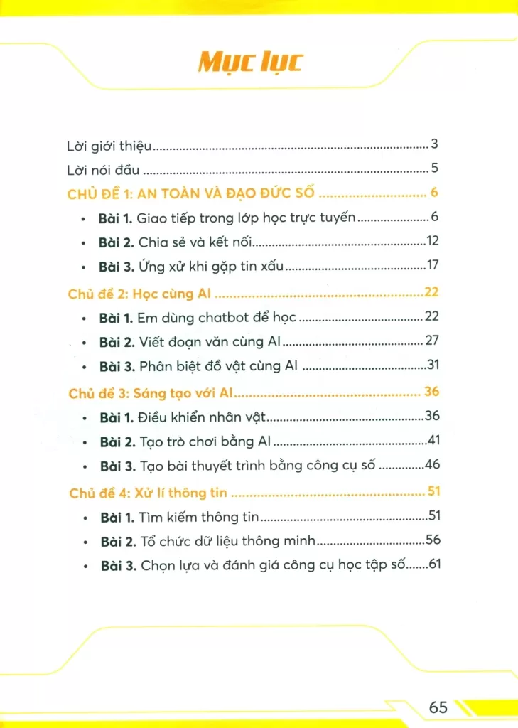 HỌC CÙNG AI LỚP 4